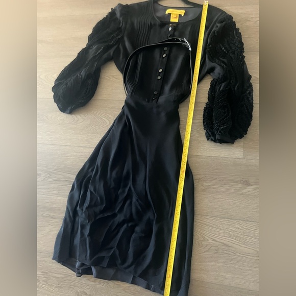 Catherine Malandrino Black Ruffle Dress - Picture 5 of 8